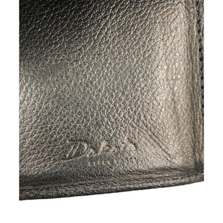  Dakota ダコタ ブラック レーベル リバー4 3つ折り財布 ブラック