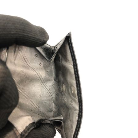  Dakota ダコタ ブラック レーベル リバー4 3つ折り財布 ブラック