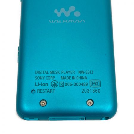  SONY ソニー WALK MAN ウォークマン ポータブルプレーヤー 4GB NW-S313