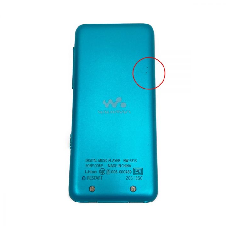 SONY ソニー WALK MAN ウォークマン ポータブルプレーヤー 4GB NW-S313