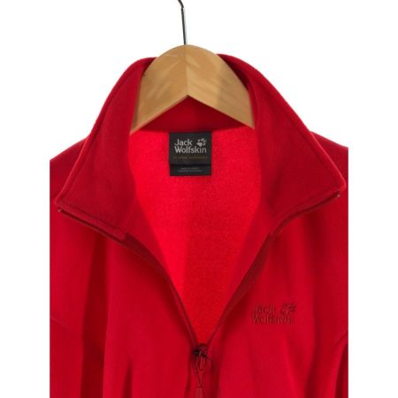 Jack Wolfskin ジャックウルフスキン レディース ジャケット フリースジャケット サイズM レッド
