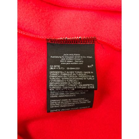 Jack Wolfskin ジャックウルフスキン レディース ジャケット フリースジャケット サイズM レッド