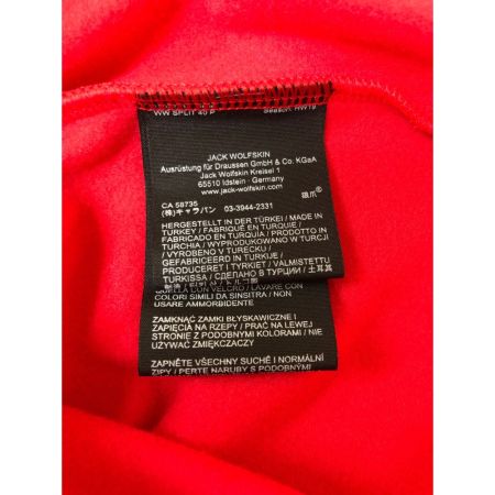 Jack Wolfskin ジャックウルフスキン レディース ジャケット フリースジャケット サイズM レッド