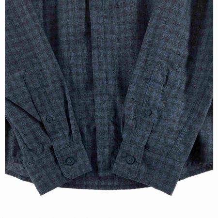  MAMMUT マムート メンズ シャツ ウィンターロングスリーブシャツ サイズL ネイビー