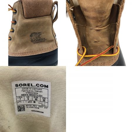  SOREL ソレル ブーツ CHEYANNE2 25cm NM2575 224 キャメル