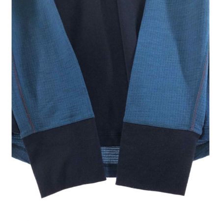  ICE BREAKER メンズ カットソー ハーフジップカットソー サイズL ネイビー