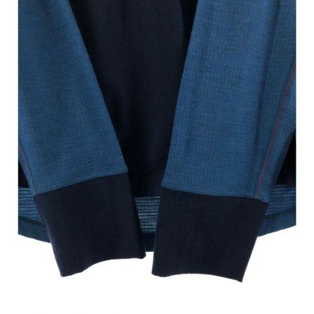  ICE BREAKER メンズ カットソー ハーフジップカットソー サイズLL ネイビー