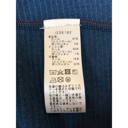  ICE BREAKER メンズ カットソー ハーフジップカットソー サイズLL ネイビー