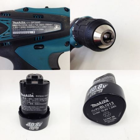 MAKITA マキタ ドライバドリル  DF030DWX ブラック フラッシュライトML100付