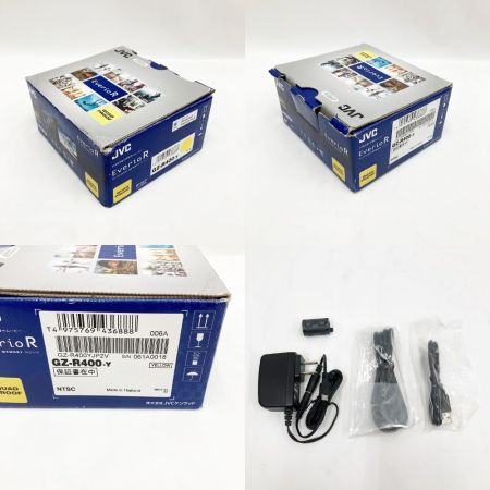  JVC ジェーブイシー エブリオ Everio R  デジタルビデオカメラ GZ-R400-Y イエロー