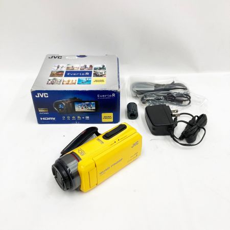  JVC ジェーブイシー エブリオ Everio R  デジタルビデオカメラ GZ-R400-Y イエロー