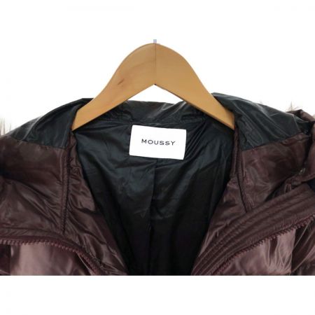  moussy マウジ レディース コート ダウンコート サイズ1 パープル