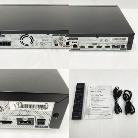  Pioneer パイオニア ブルーレイディスク サラウンドシステム　ホームシアタースピーカー MCS-434