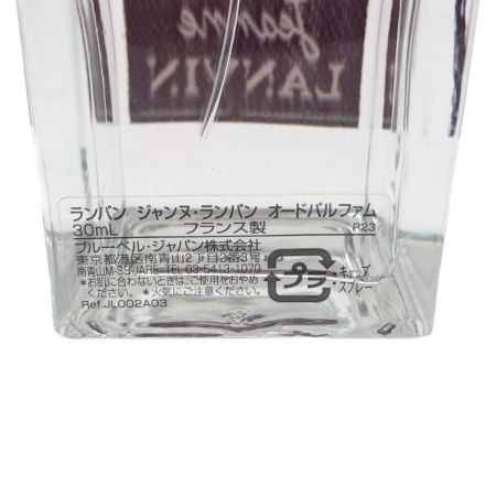  LANVIN ランバン ジャンヌ ランバン オードパルファム 香水 30mL