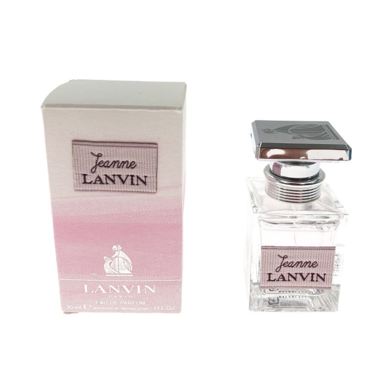 中古】 LANVIN ランバン ジャンヌ ランバン オードパルファム 香水