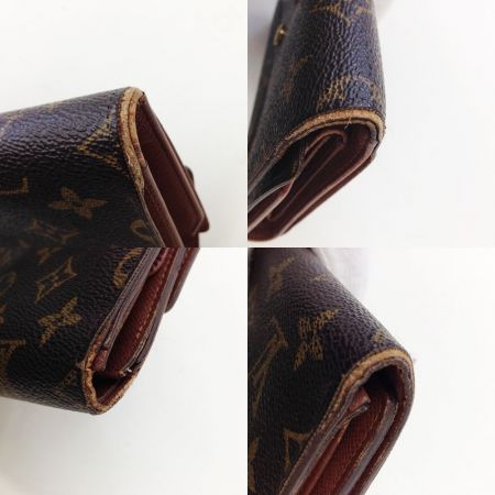  LOUIS VUITTON ルイヴィトン  モノグラム ポルトトレゾール・エテュイパピエ 二つ折り財布 財布 M61202