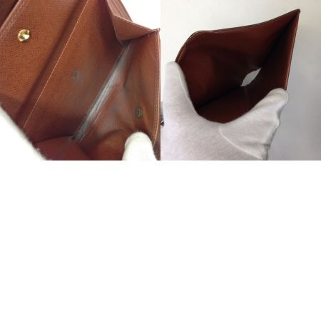  LOUIS VUITTON ルイヴィトン  モノグラム ポルトトレゾール・エテュイパピエ 二つ折り財布 財布 M61202