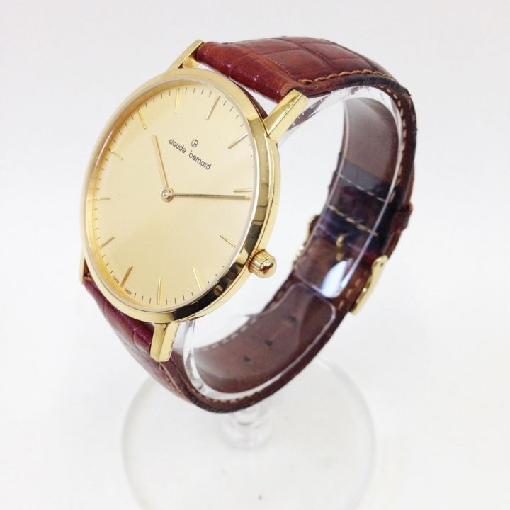 送料無料】腕時計 ウォッチ クロードベルナールアラームclaude 紛らわしい bernard sophisticated classics big  date reloj hombre