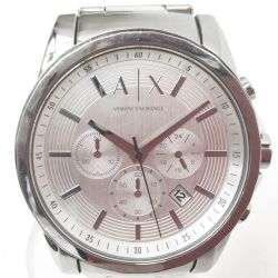 〇〇 ARMANI EXCHANGE 腕時計 AX2058 シルバー Bランク