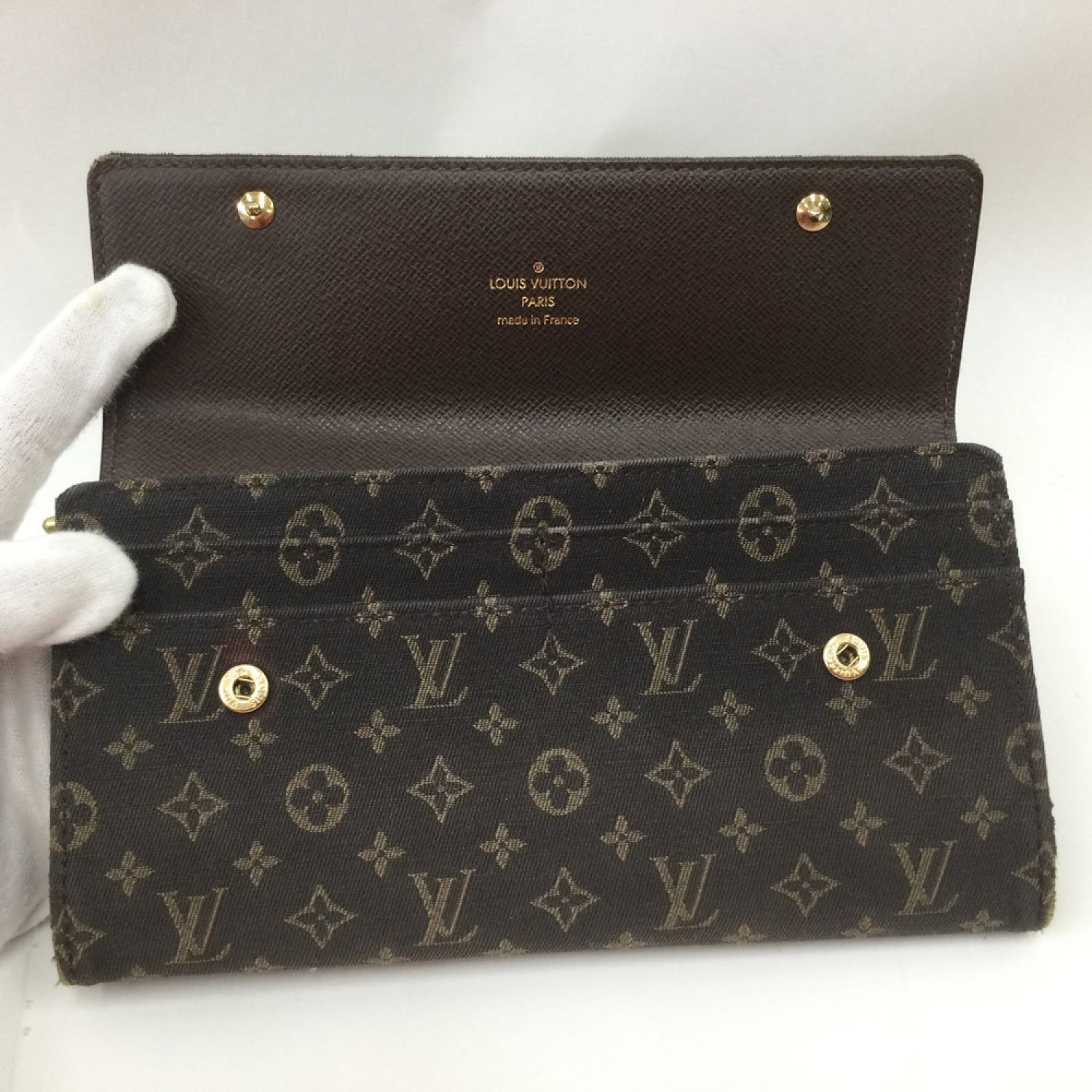 LOUIS VUITTON ルイヴィトン モノグラム ミニラン　三つ折り財布