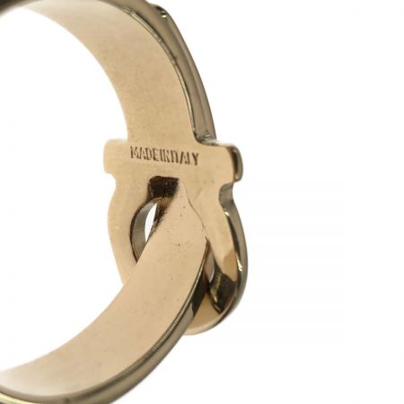  Ferragamo フェラガモ スカーフ リング   ガンチーニ ゴールド