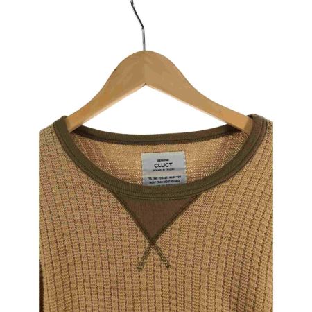  CLUCT クラクト メンズ カットソー サイズL ベージュ