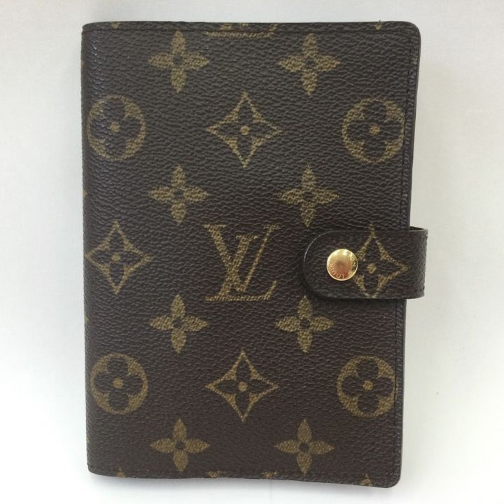 LOUIS VUITTON ルイヴィトン 手帳カバー アジェンダPM モノグラム R20005 ブラウン｜中古｜なんでもリサイクルビッグバン