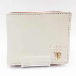 〇〇 FURBO 二つ折り財布 FRB-113 アイボリー Bランク