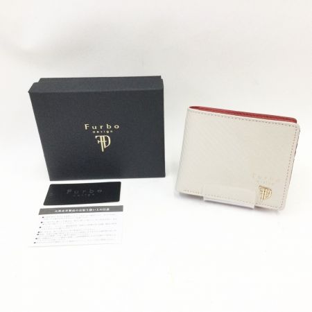  FURBO 二つ折り財布 FRB-113 アイボリー