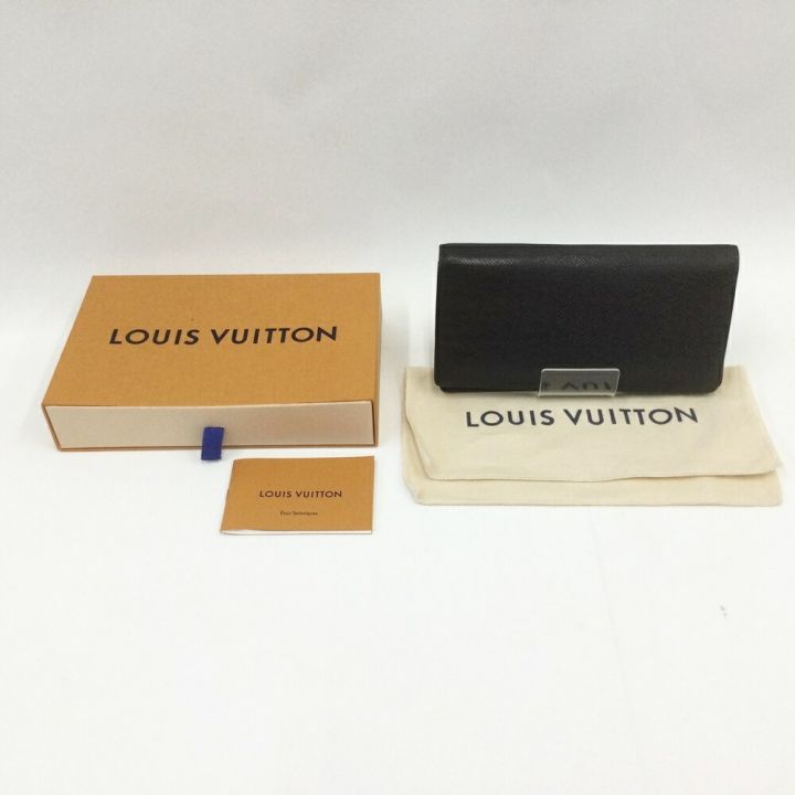 LOUIS VUITTON ルイヴィトン 長財布 ポルトフォイユブラザ タイガ アカジュー M32838 ブラウン｜中古｜なんでもリサイクルビッグバン