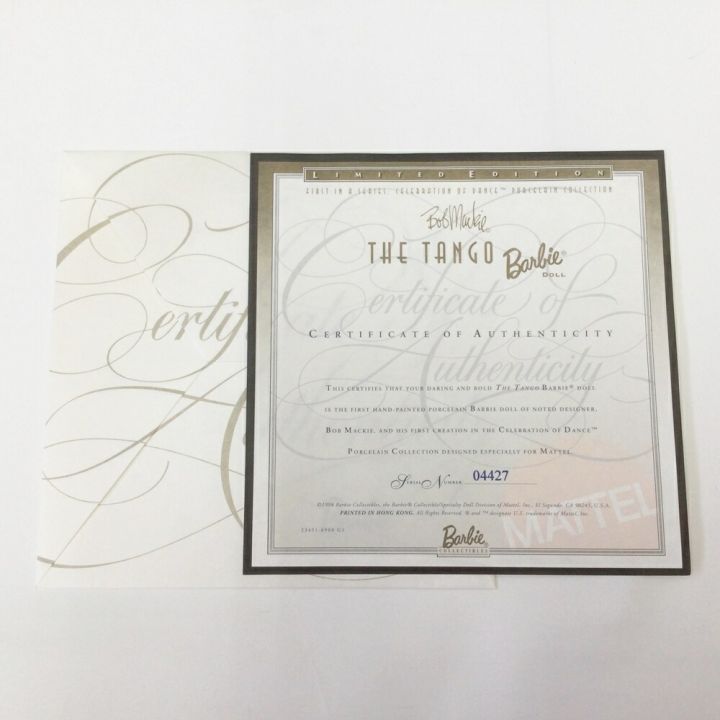 バービー ゴールドラベル The TANGO ザ タンゴ 現状渡し｜中古  