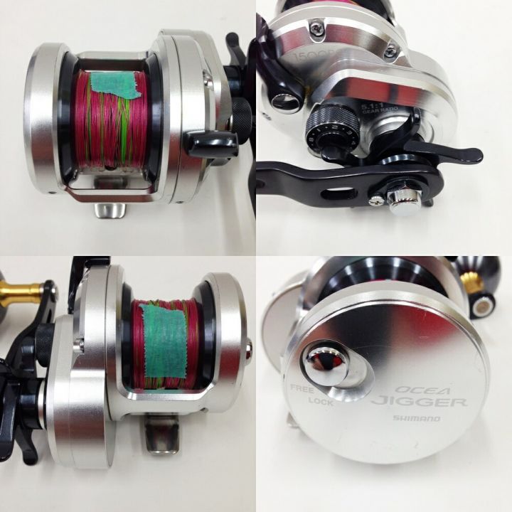 SHIMANO シマノ オシアジガー OCEA JIGGER 1500PG ベイトリール 1500PG｜中古｜なんでもリサイクルビッグバン