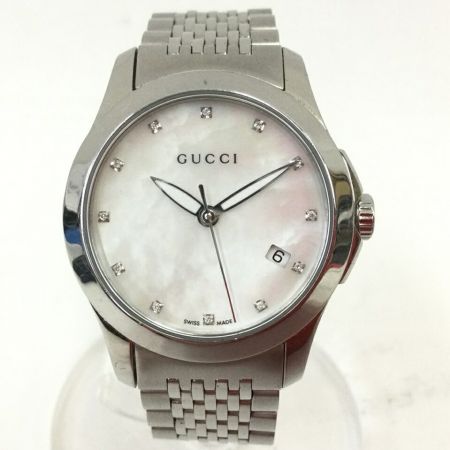  GUCCI グッチ レディース 腕時計 Gタイムレス  126.5