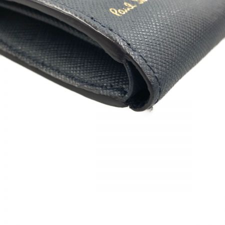  Paul Smith ポールスミス ジップストローグレイン パスケース コインケース 873219 P782N ネイビー