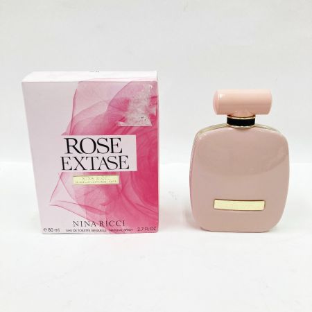  NINA RICCI ニナリッチ ROSE EXTASE ニナリッチ ローズ エクスターゼ オードトワレ 80ml