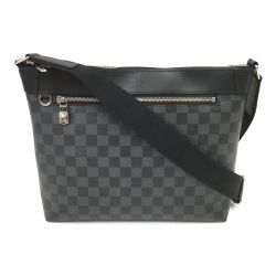 〇〇 LOUIS VUITTON ルイヴィトン ダミエグラフィット ミックPM ショルダーバッグ 2WAY N40003 ブラック Aランク