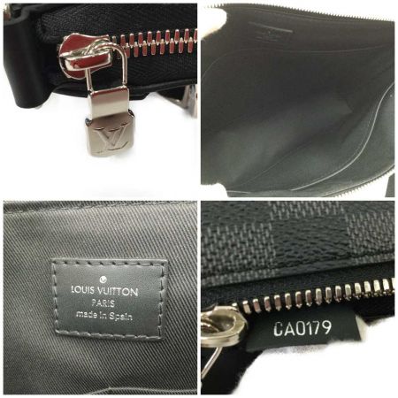  LOUIS VUITTON ルイヴィトン ダミエグラフィット ミックPM ショルダーバッグ 2WAY N40003 ブラック