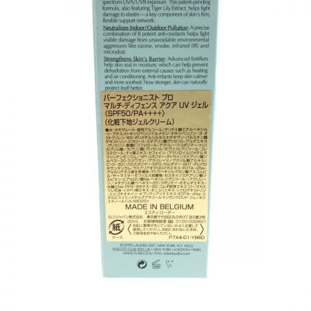  ESTEE LAUDER パーフェクショニスト プロ マルチ-ディフェンス アクア UV ジェル 30ml