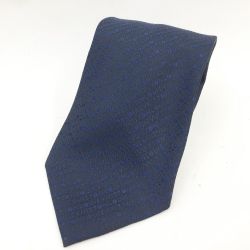 〇〇 LOUIS VUITTON ルイヴィトン ネクタイ ネイビー Aランク