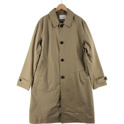 〇〇 vincent et mireille メンズ 3WAY バルカラーコート サイズ42 ベージュ Bランク
