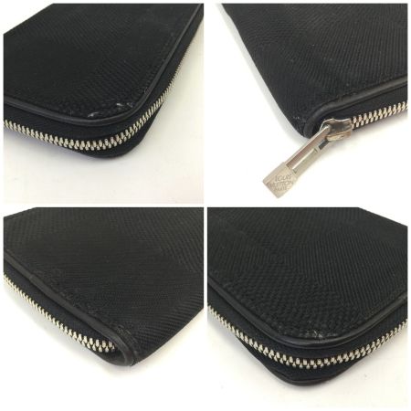  LOUIS VUITTON ルイヴィトン ダミエジェアン ポルトフォイユロンジッペ ラウンドファスナー 長財布 M93546 ブラック