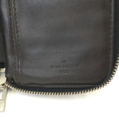  LOUIS VUITTON ルイヴィトン ダミエジェアン ポルトフォイユロンジッペ ラウンドファスナー 長財布 M93546 ブラック