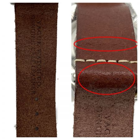  VAGUE WATCH VWC BRWN メンズ 腕時計  VWC BRWN ブラウン 現状渡し