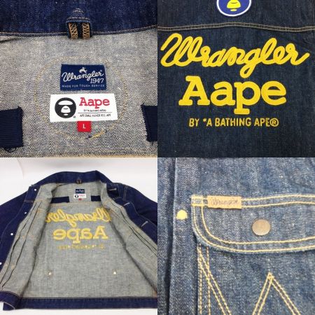 【中古】 A BATHING APE アベイシングエイプ AAPE WRANGLER