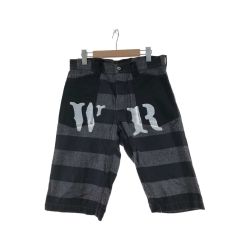 〇〇 WEST RIDE ウエストライド メンズ ハーフパンツ サイズW32 ブラック Bランク