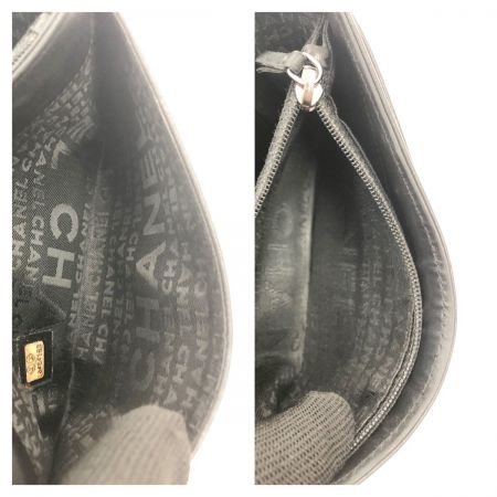  CHANEL シャネル マトラッセ　二つ折り財布 ブラック 現状渡し