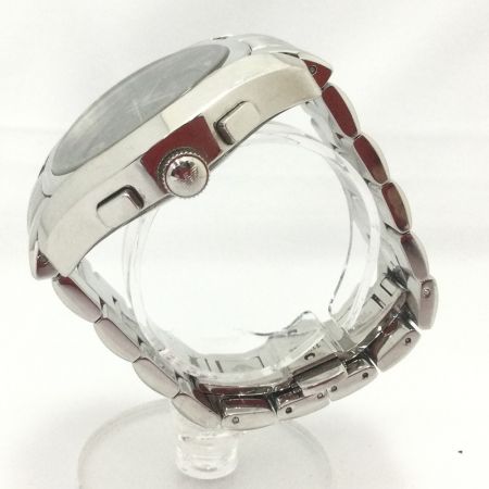  EMPORIO ARMANI エンポリオアルマーニ 腕時計 クロノグラフ AR-0673 ブラック x シルバー