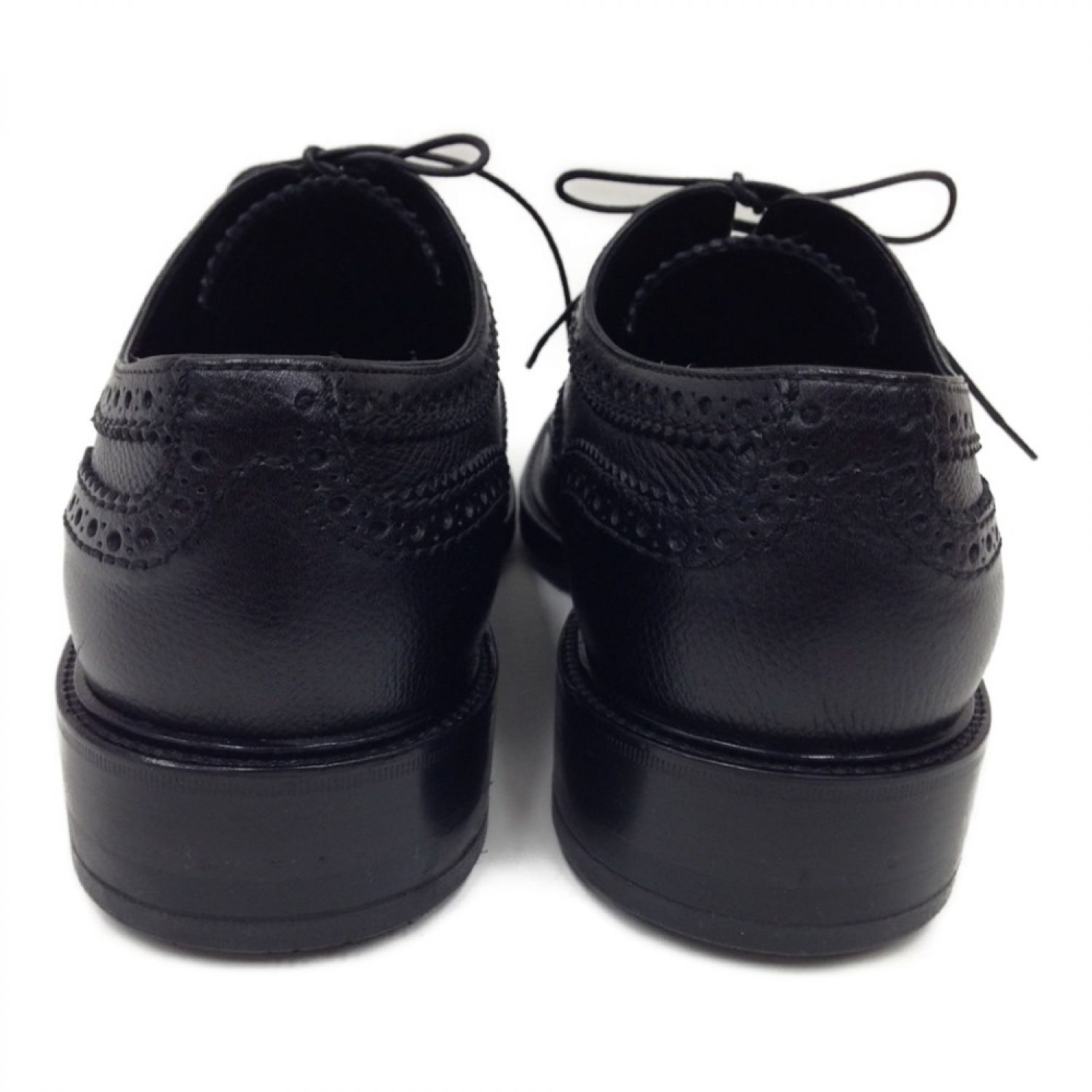 極美品 ルイヴィトン LOUIS VUITTON シューズ レザーシューズ ビジネスシューズ メダリオン キルト 革靴 メンズ 8 1/2M(27cm相当) ブラック