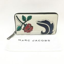 〇〇 MARC JACOBS マークジェイコブス 長財布 M0010190 ホワイト Cランク