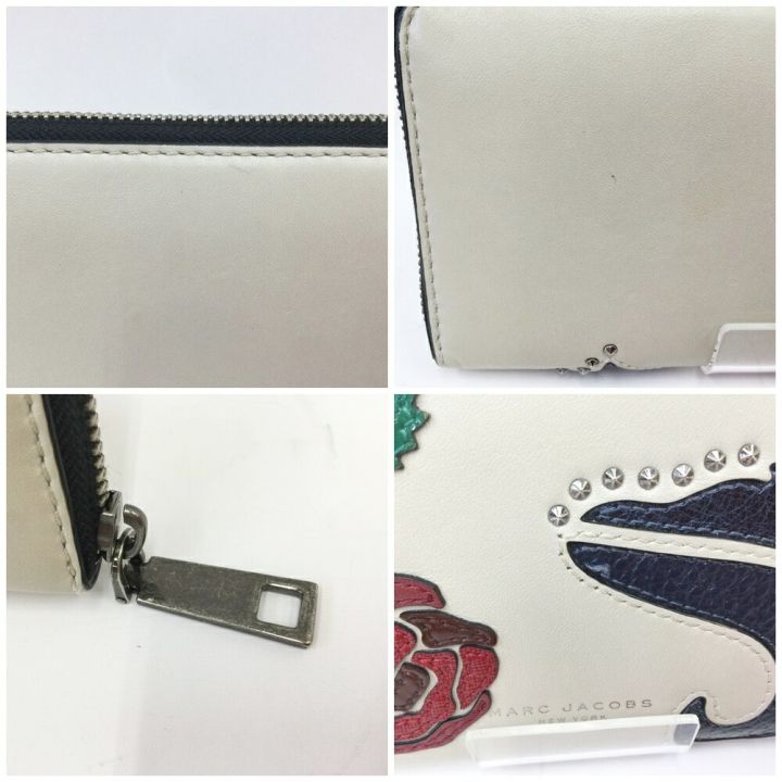 MARC JACOBS マークジェイコブス 長財布 M0010190 ホワイト - 中古 